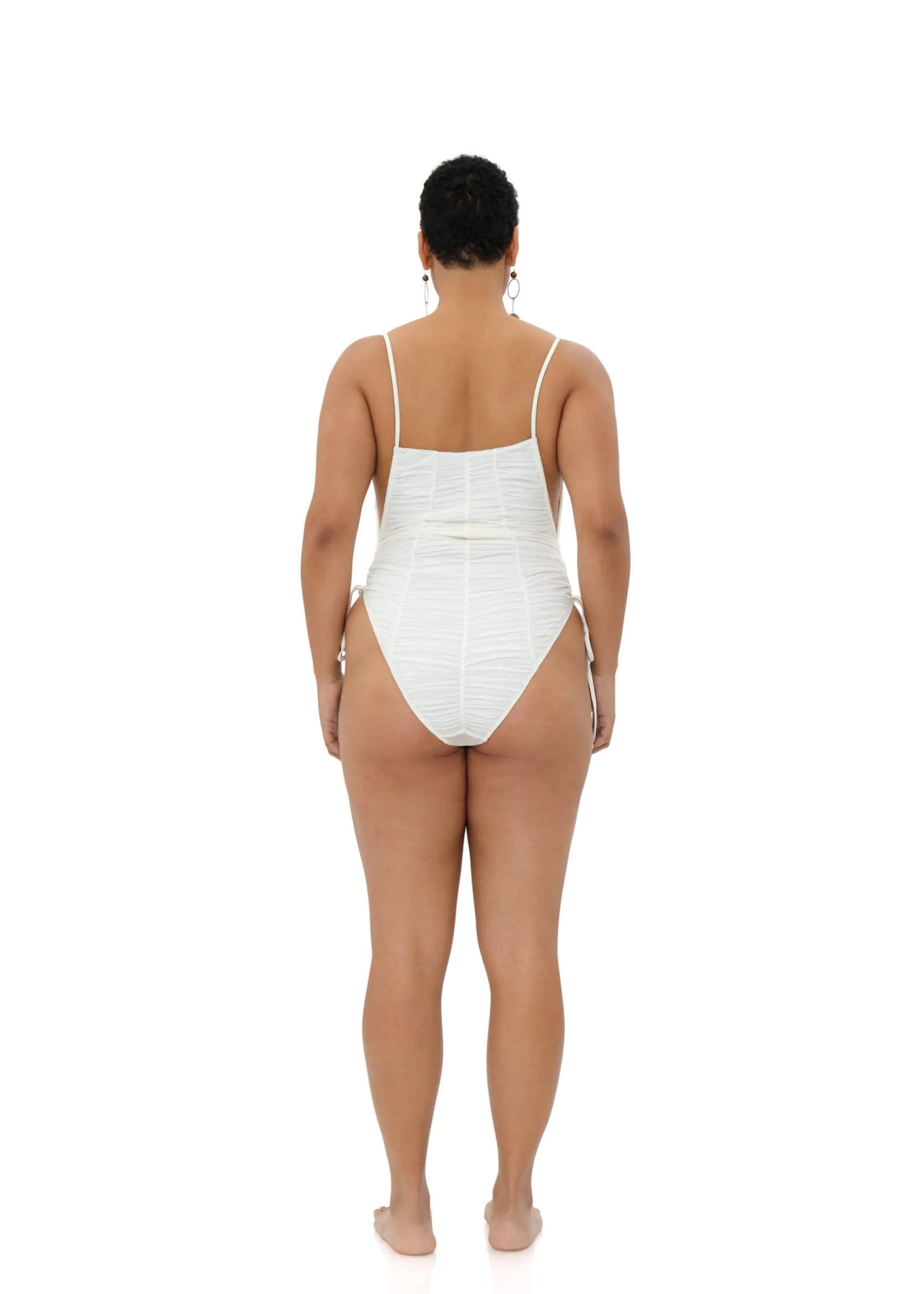 Reco One Piece Swimsuit-Limestone<Andrea Iyamah Store