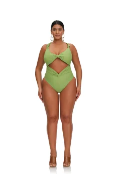 Rora One Piece Swimsuit-Aloe<Andrea Iyamah Best Sale