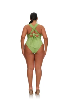 Rora One Piece Swimsuit-Aloe<Andrea Iyamah Best Sale