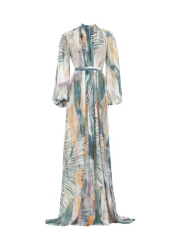 Sade Cover-Up Abstract Bark Dress<Andrea Iyamah Outlet