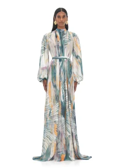 Sade Cover-Up Abstract Bark Dress<Andrea Iyamah Outlet
