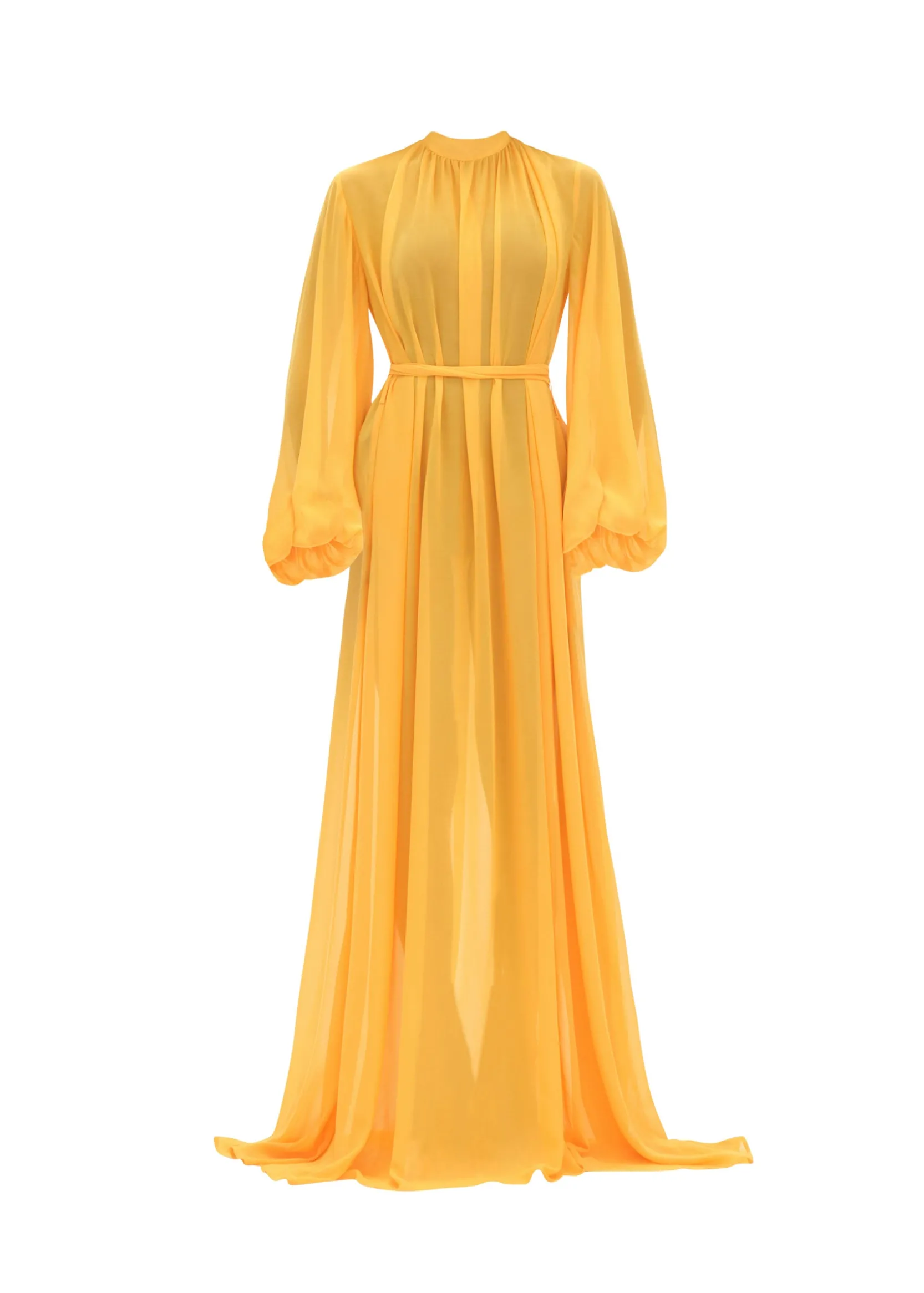 Sade Cover-Up Marigold Dress<Andrea Iyamah Sale