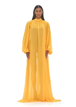 Sade Cover-Up Marigold Dress<Andrea Iyamah Sale
