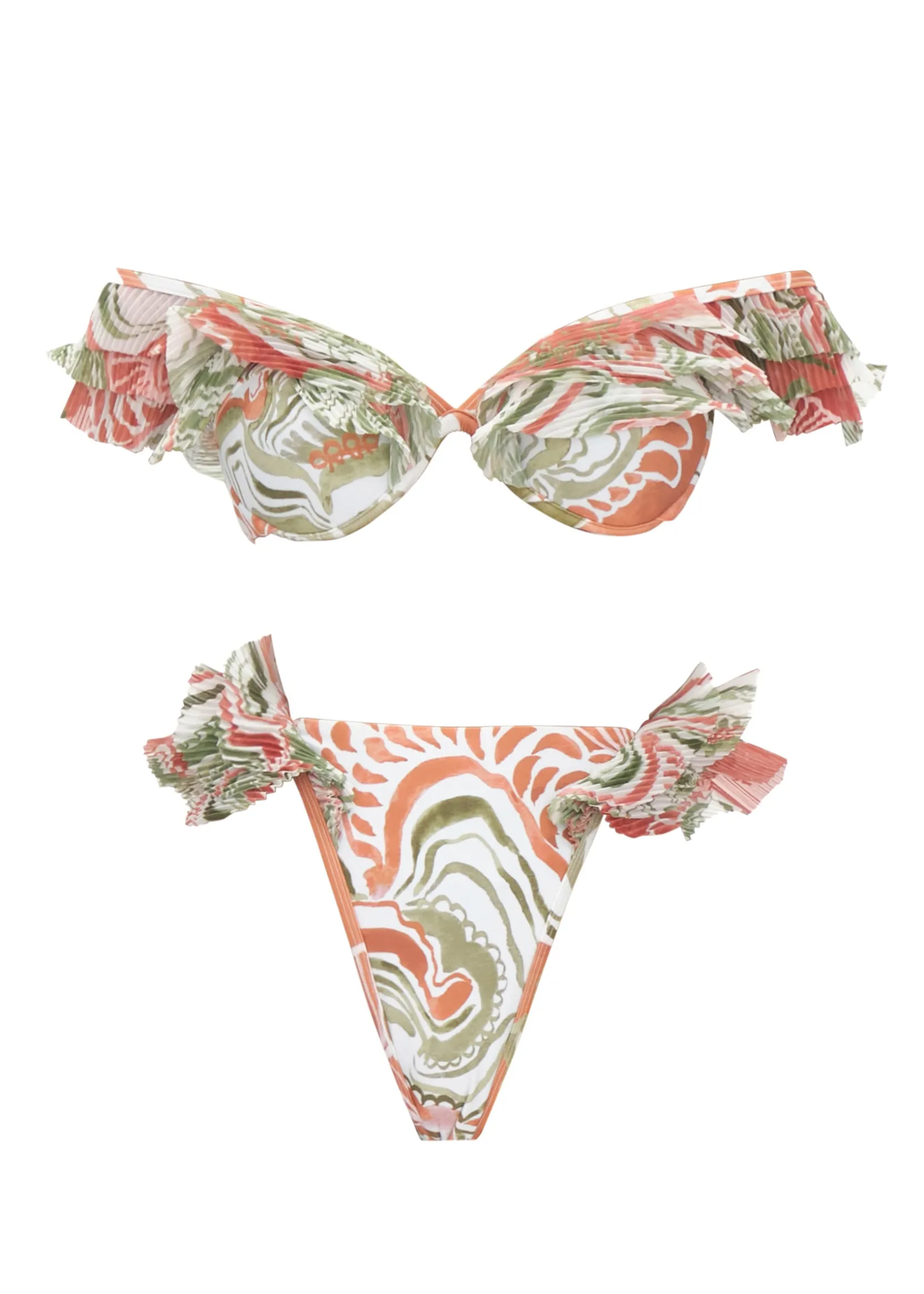 Salama Abstract Mushroom High Rise Bikini<Andrea Iyamah Best