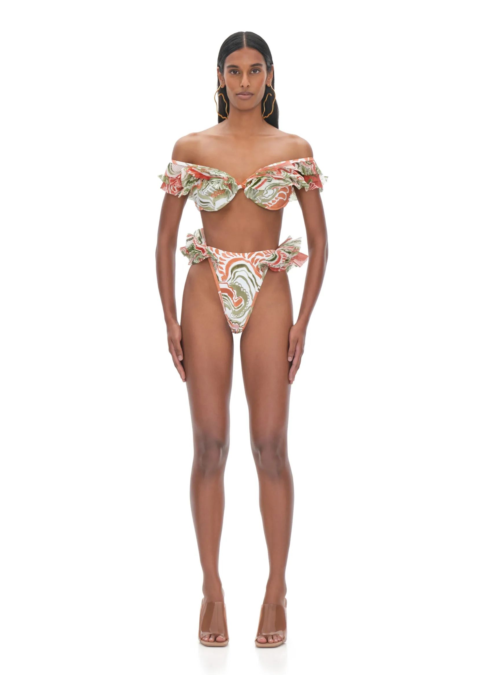 Salama Abstract Mushroom High Rise Bikini<Andrea Iyamah Best