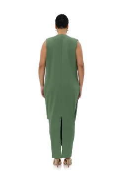 Sayo Kaftan Dress-Forest<Andrea Iyamah Best