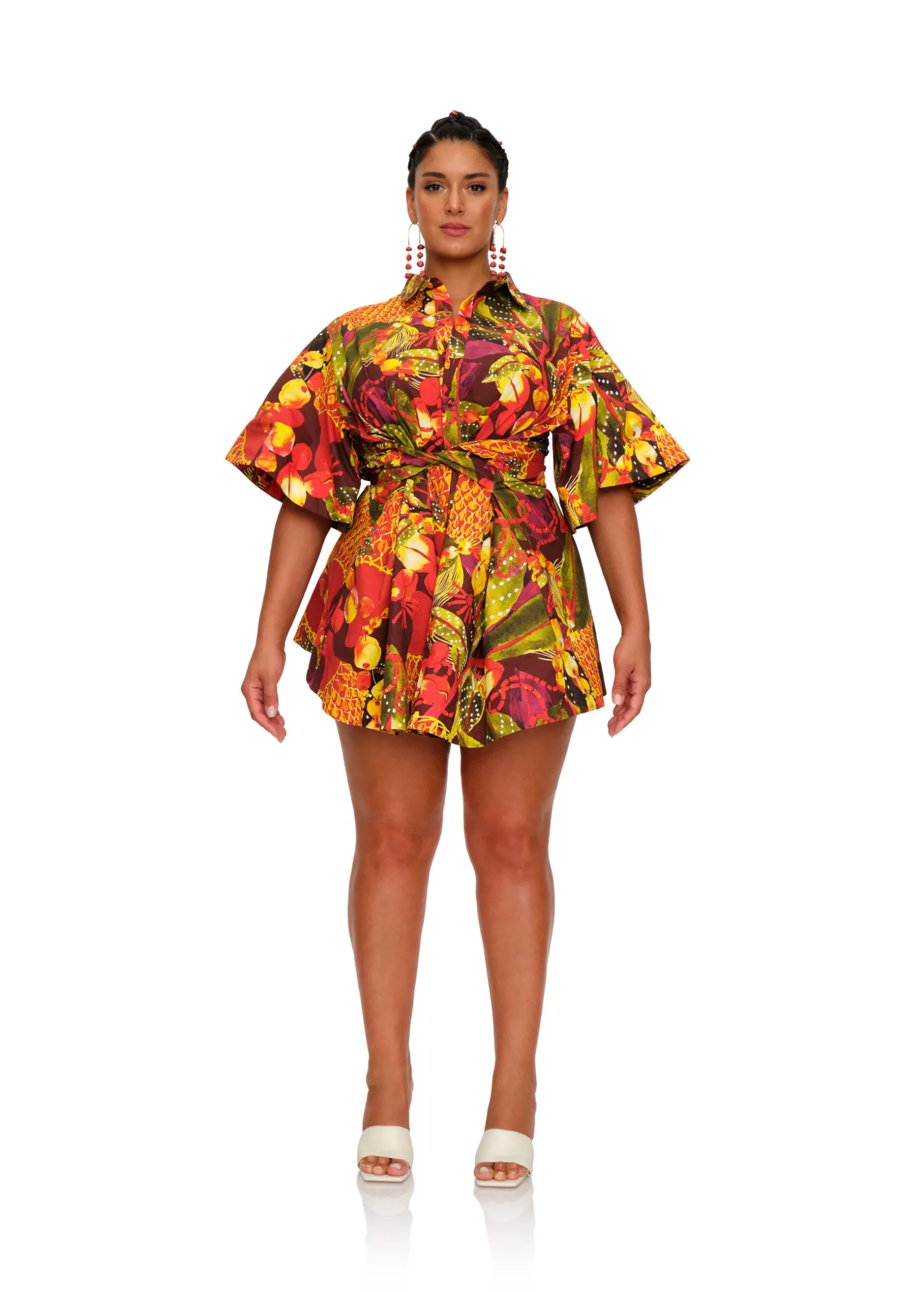 Shanti Romper-Kola Print<Andrea Iyamah New