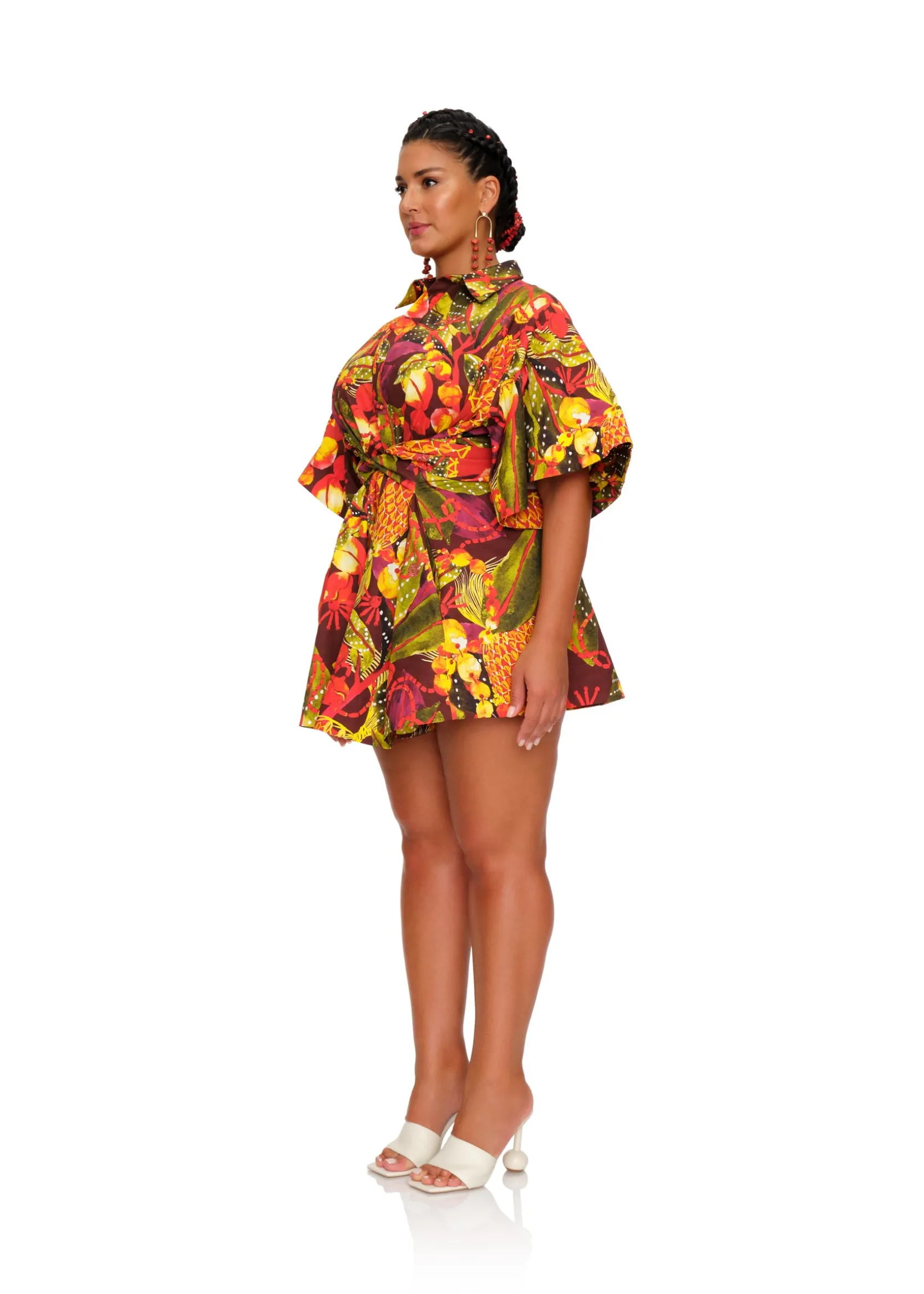 Shanti Romper-Kola Print<Andrea Iyamah New