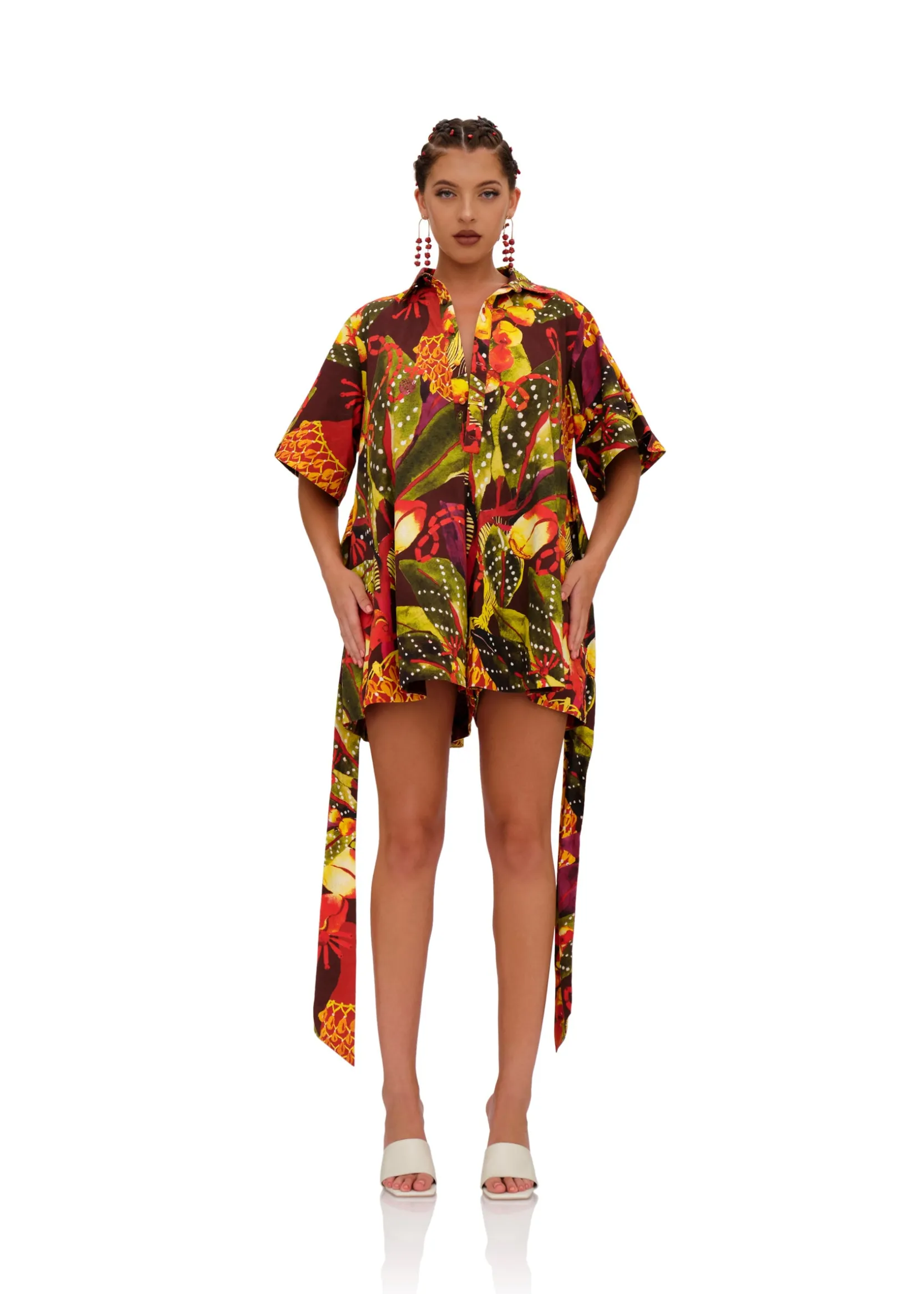 Shanti Romper-Kola Print<Andrea Iyamah New