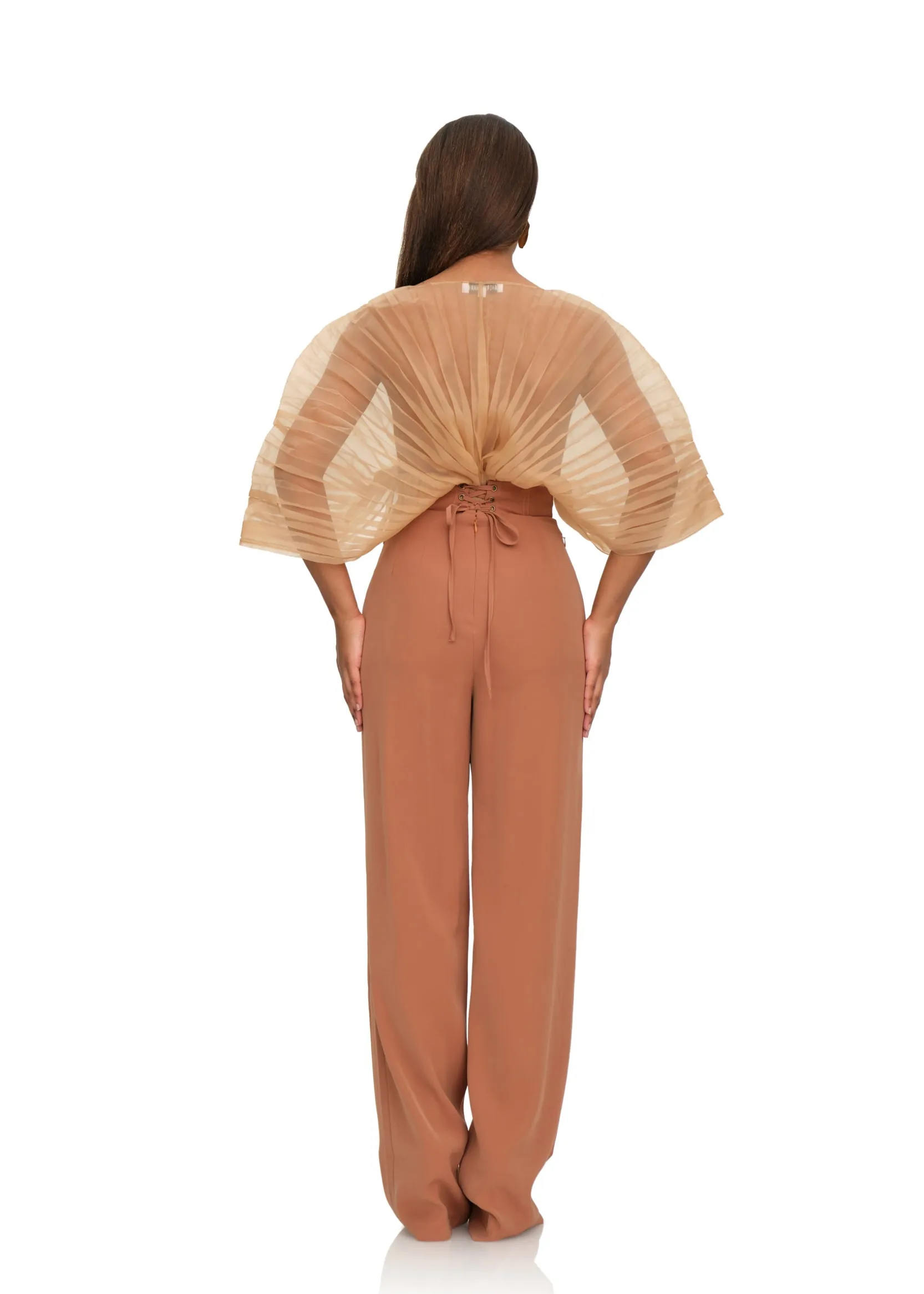 Sita Corset Pants-Dust<Andrea Iyamah Hot