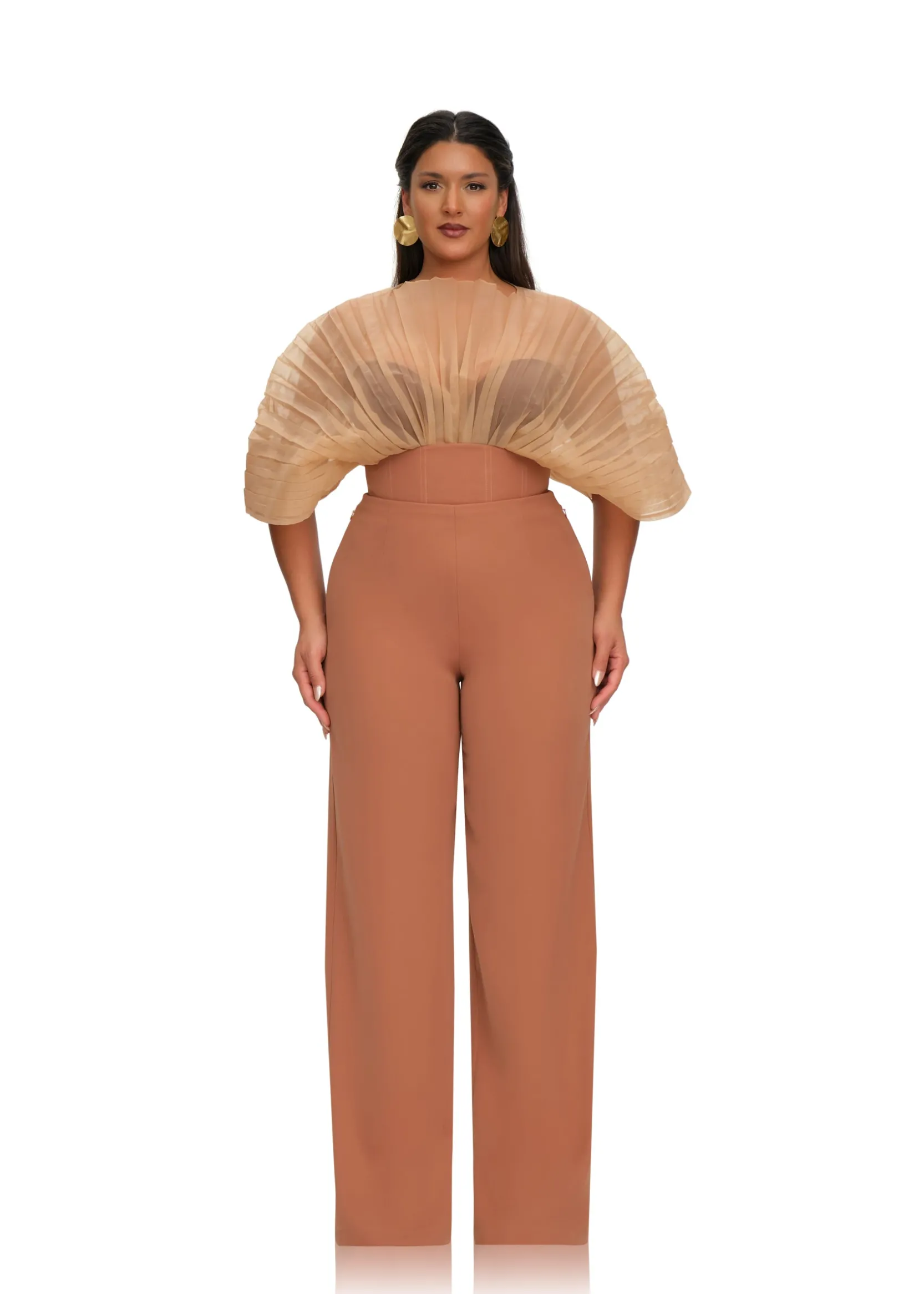 Sita Corset Pants-Dust<Andrea Iyamah Hot