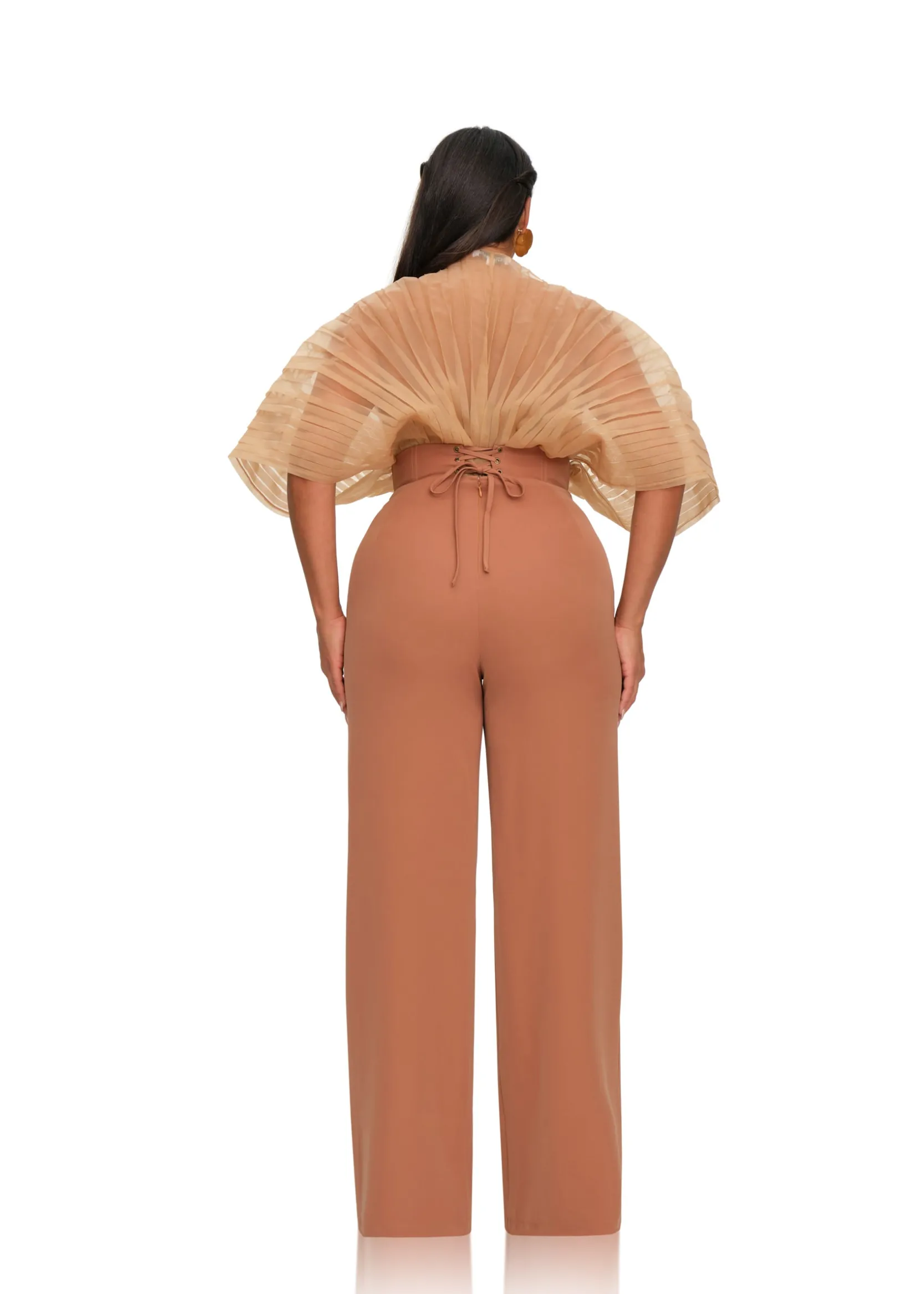 Sita Corset Pants-Dust<Andrea Iyamah Hot