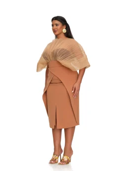 Sita Corset Skirt-Dust<Andrea Iyamah Shop