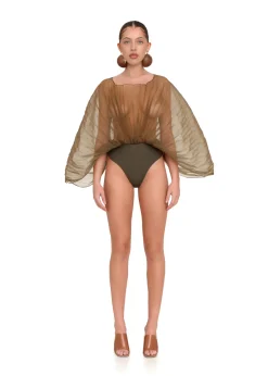 Sombra Bodysuit-Jade<Andrea Iyamah Best Sale