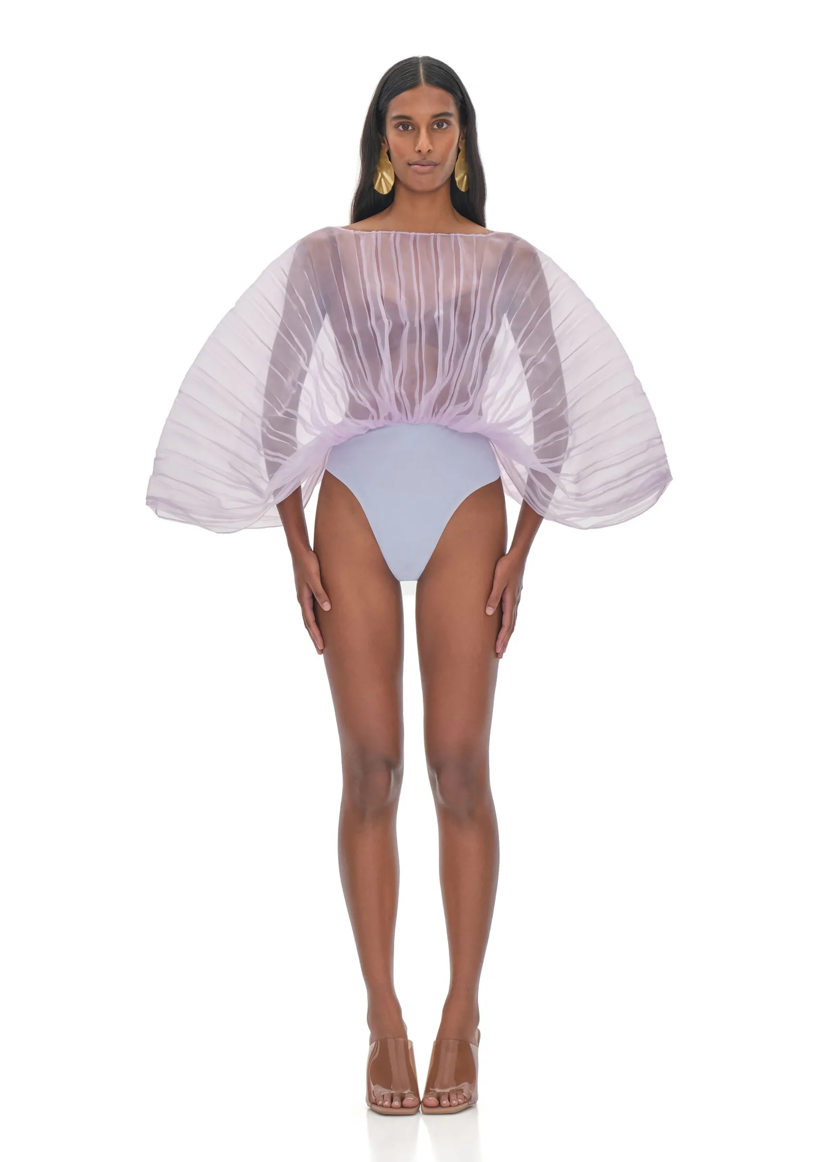 Sombra Bodysuit-Lilac<Andrea Iyamah Best