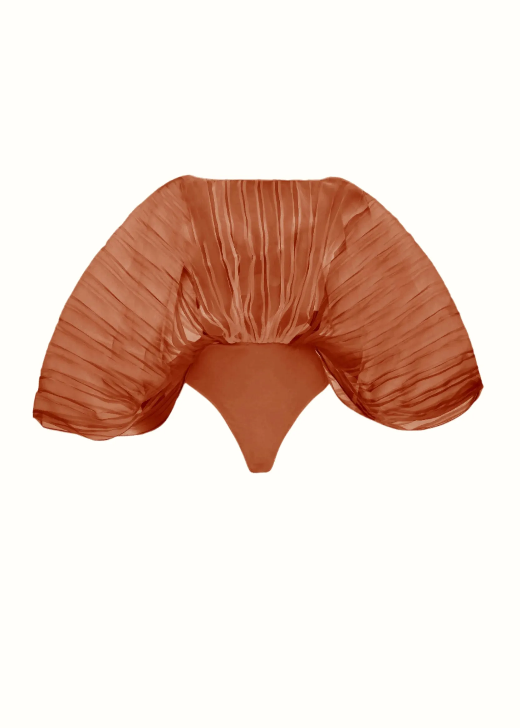 Sombra Bodysuit-Rust Pomegranate<Andrea Iyamah Shop