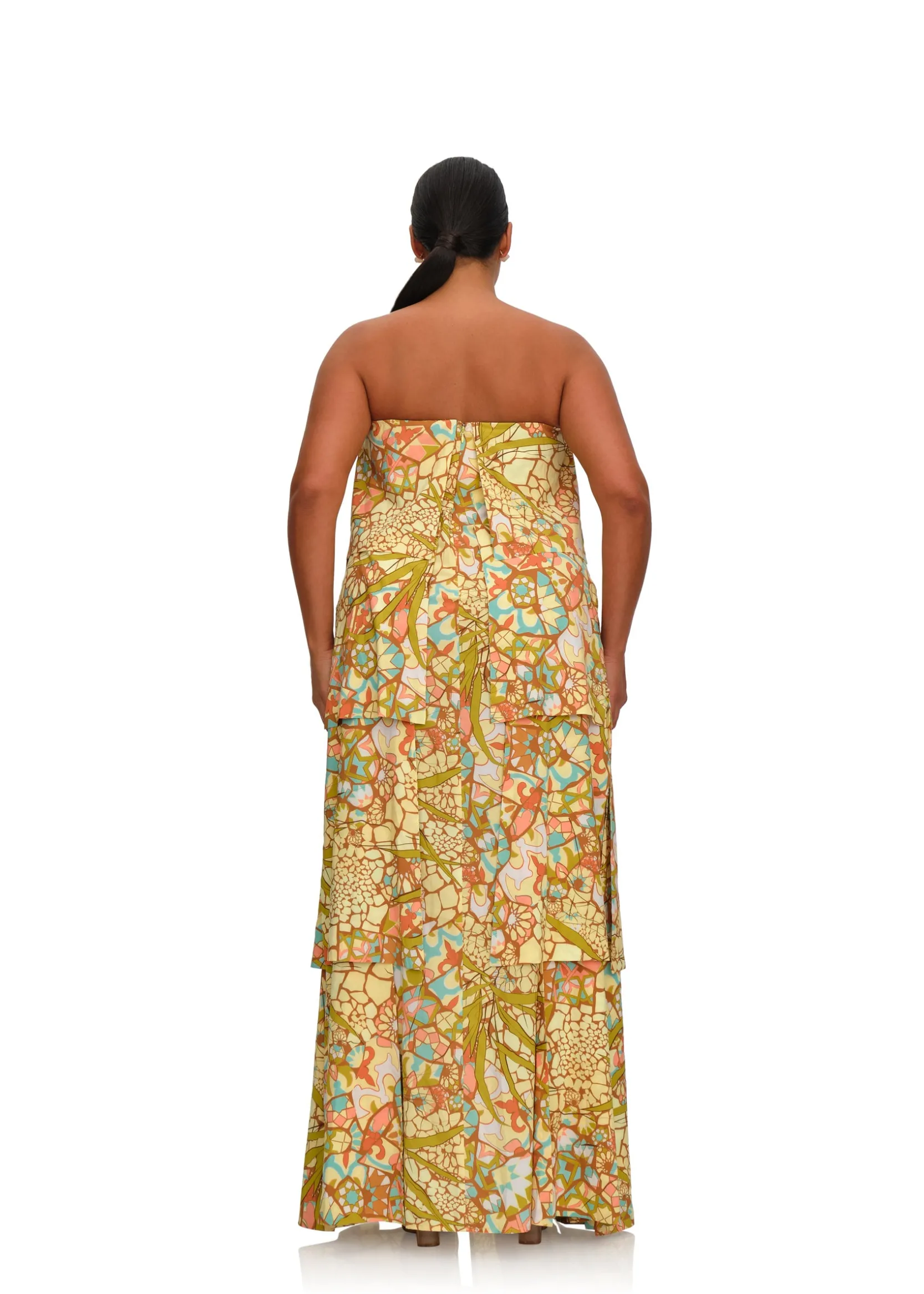 Strata Maxi Dress-Ilia Print<Andrea Iyamah Best Sale