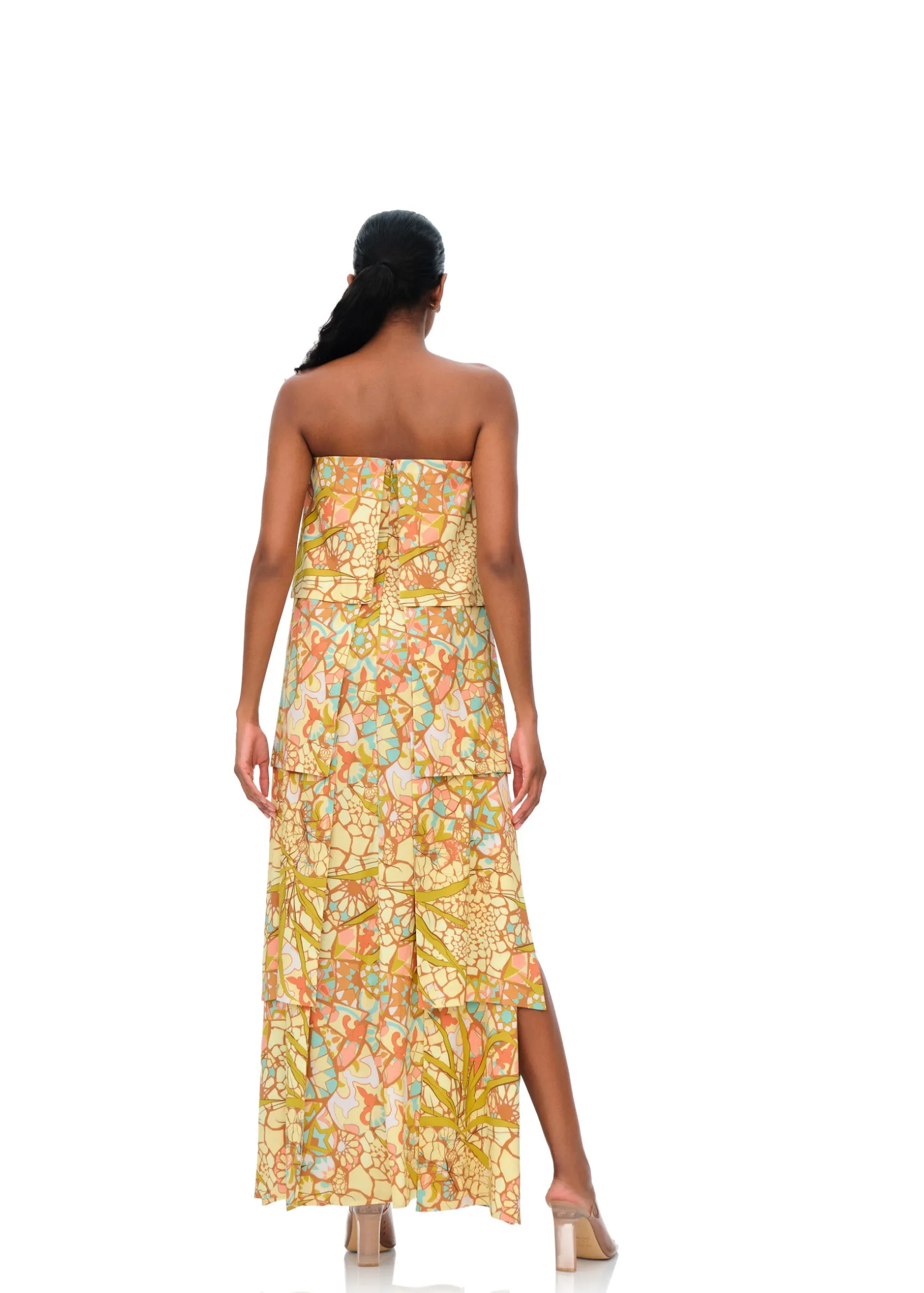 Strata Maxi Dress-Ilia Print<Andrea Iyamah Best Sale