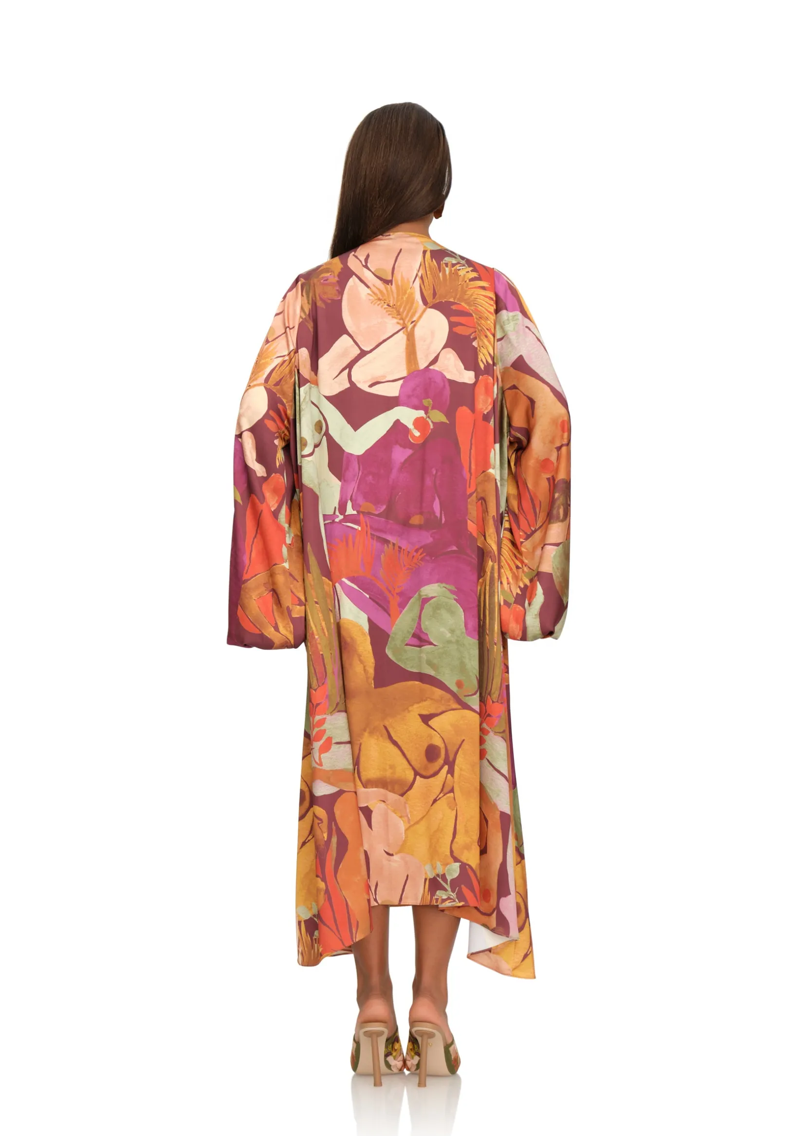 Takwa Dress-Eve Print<Andrea Iyamah Hot