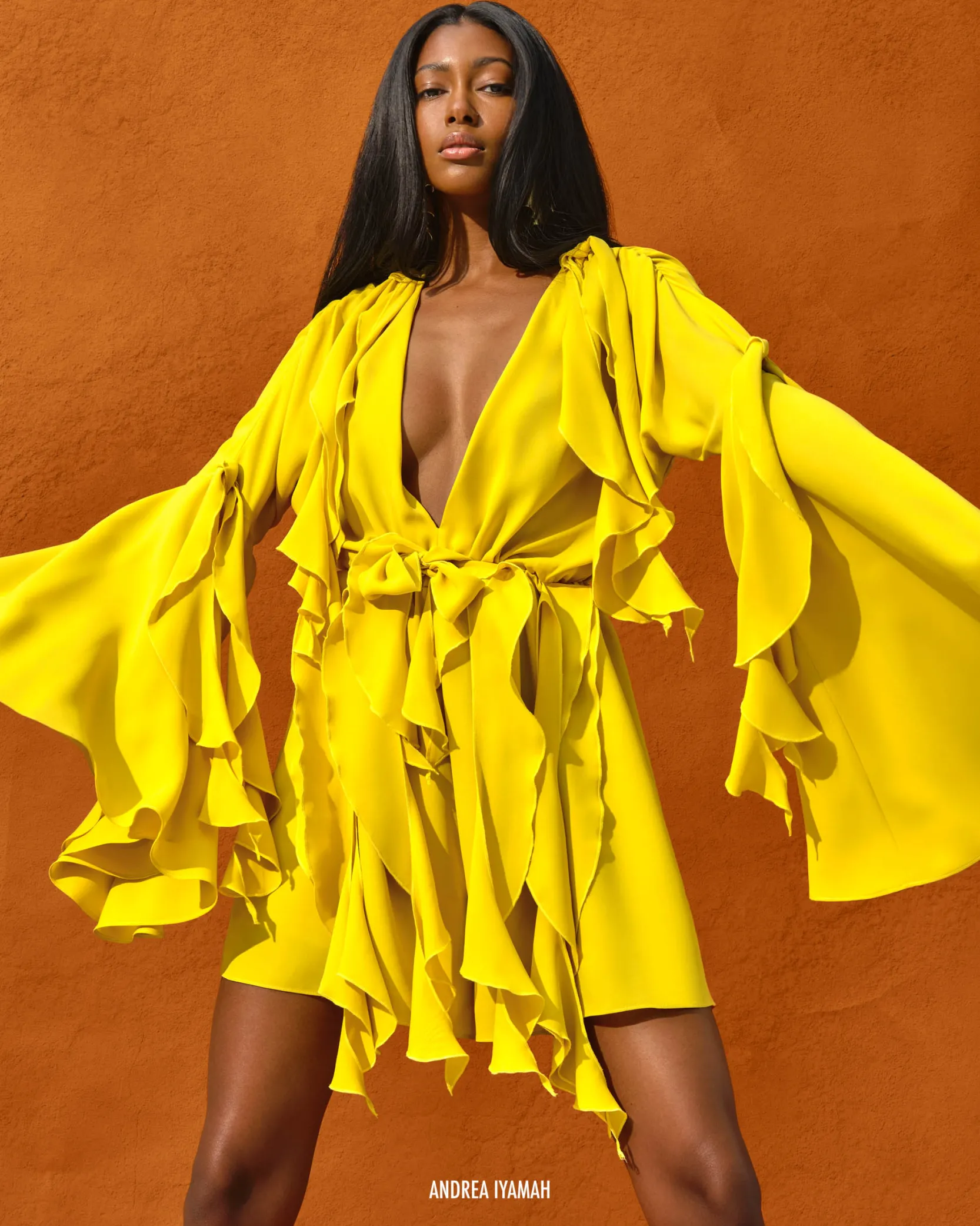 Tari Romper-Lemon<Andrea Iyamah Store