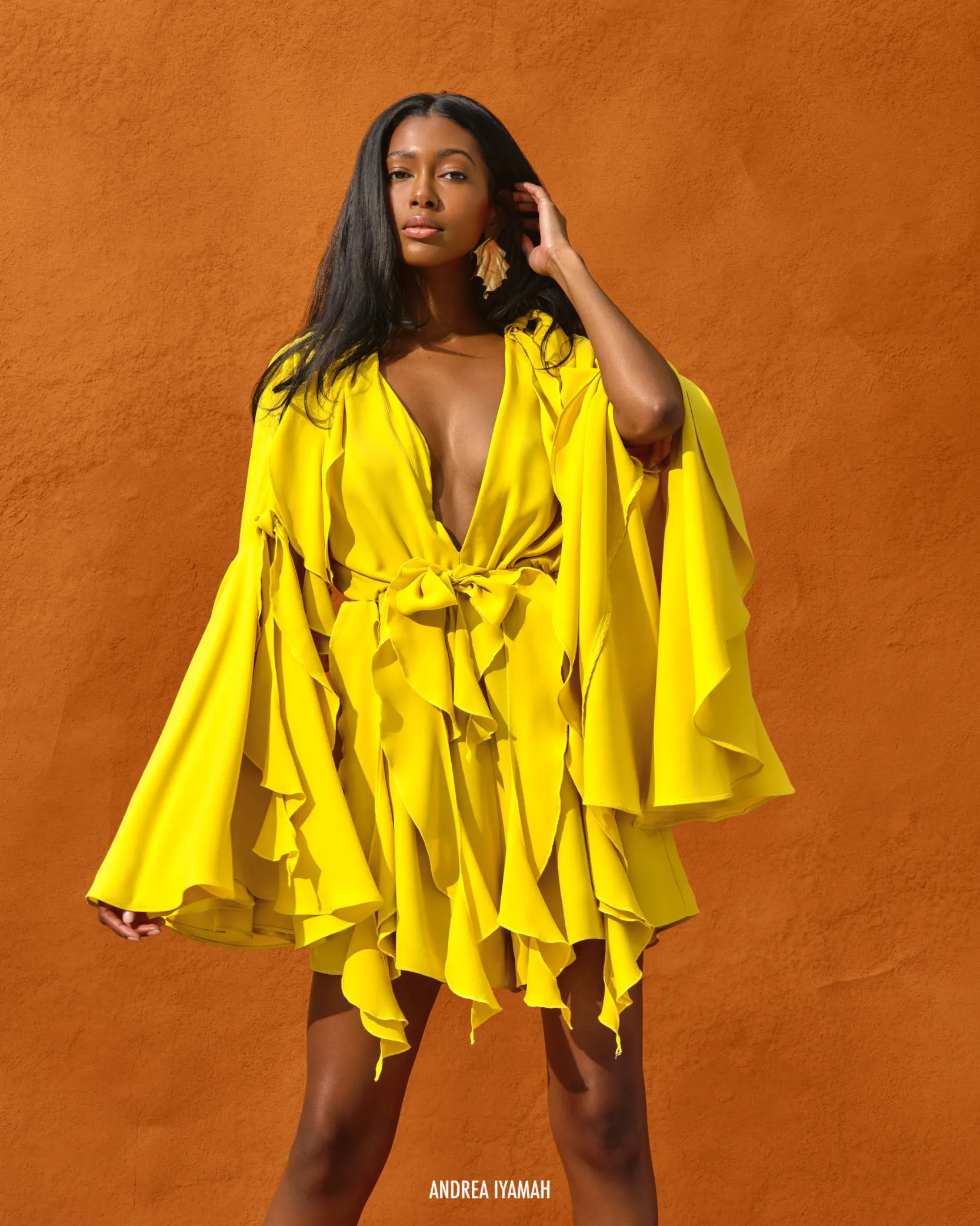 Tari Romper-Lemon<Andrea Iyamah Store