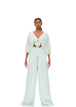 Thero Jumpsuit-Mint Blue<Andrea Iyamah Best Sale