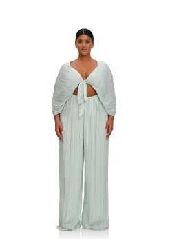 Thero Jumpsuit-Mint Blue<Andrea Iyamah Best Sale