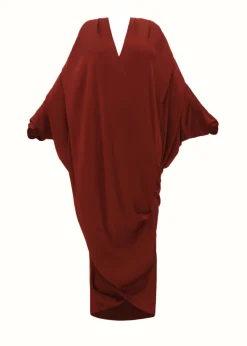 Tibara Kaftan Dress-Cinnamon<Andrea Iyamah Best