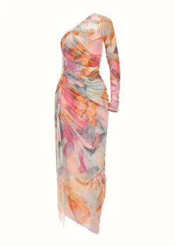 Turi Mesh Dress-Zuli<Andrea Iyamah Fashion