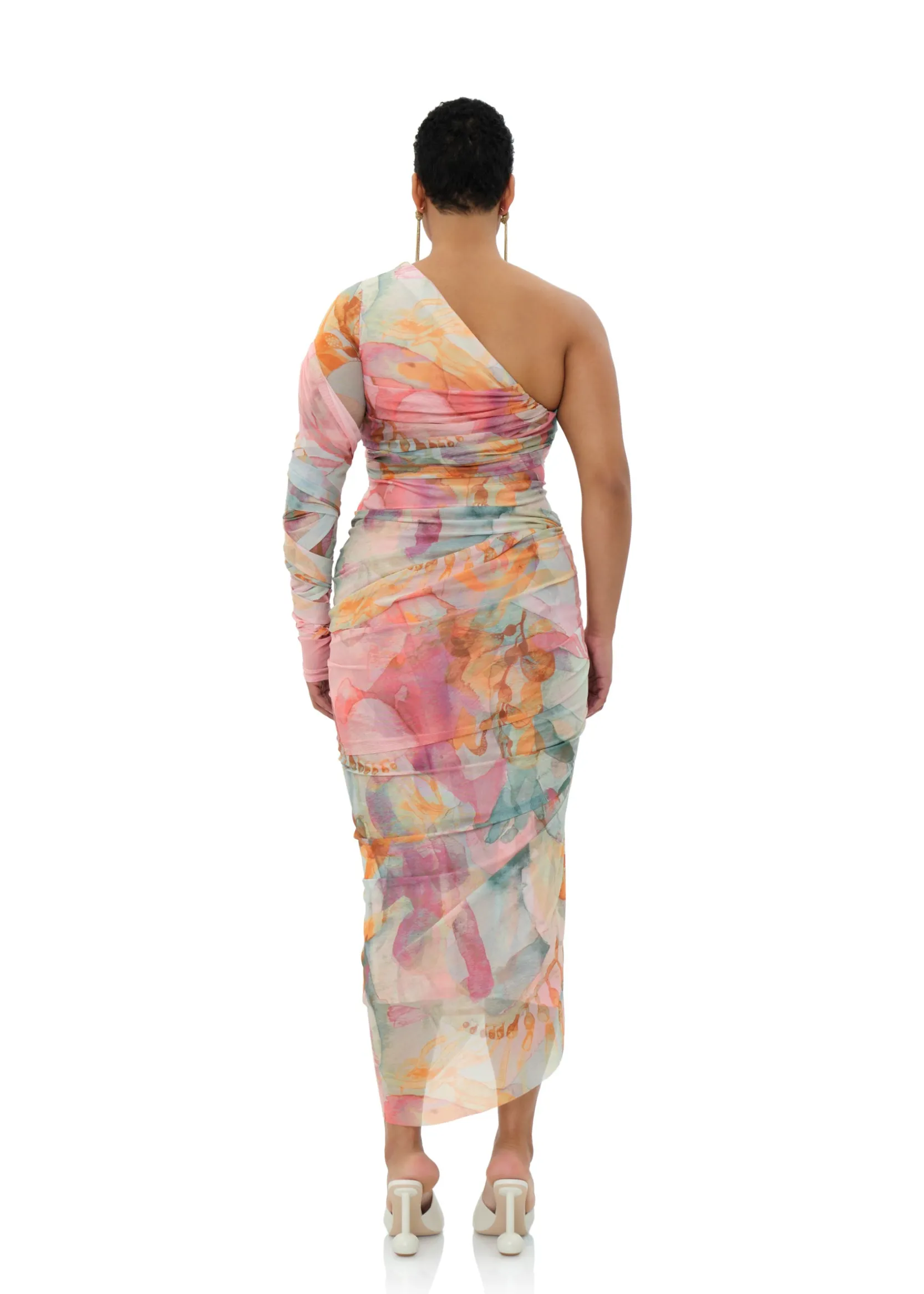 Turi Mesh Dress-Zuli<Andrea Iyamah Fashion