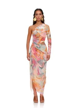 Turi Mesh Dress-Zuli<Andrea Iyamah Fashion