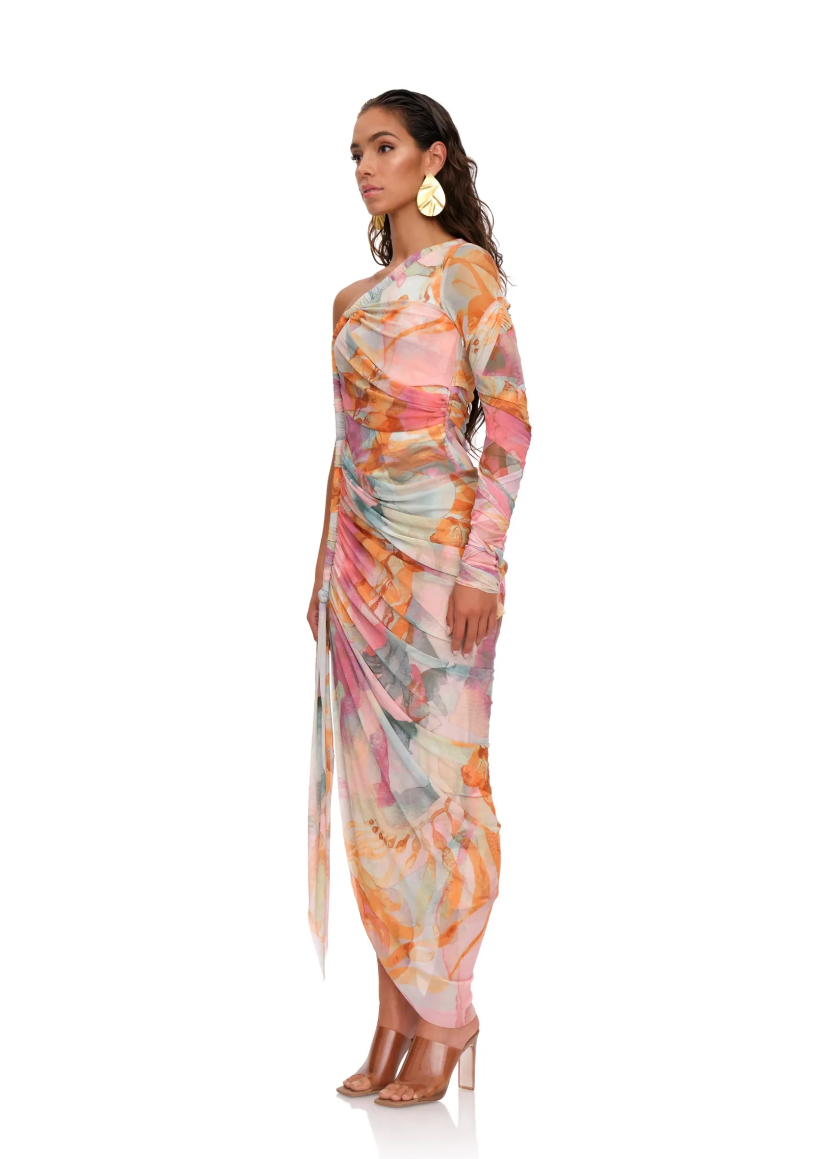 Turi Mesh Dress-Zuli<Andrea Iyamah Fashion