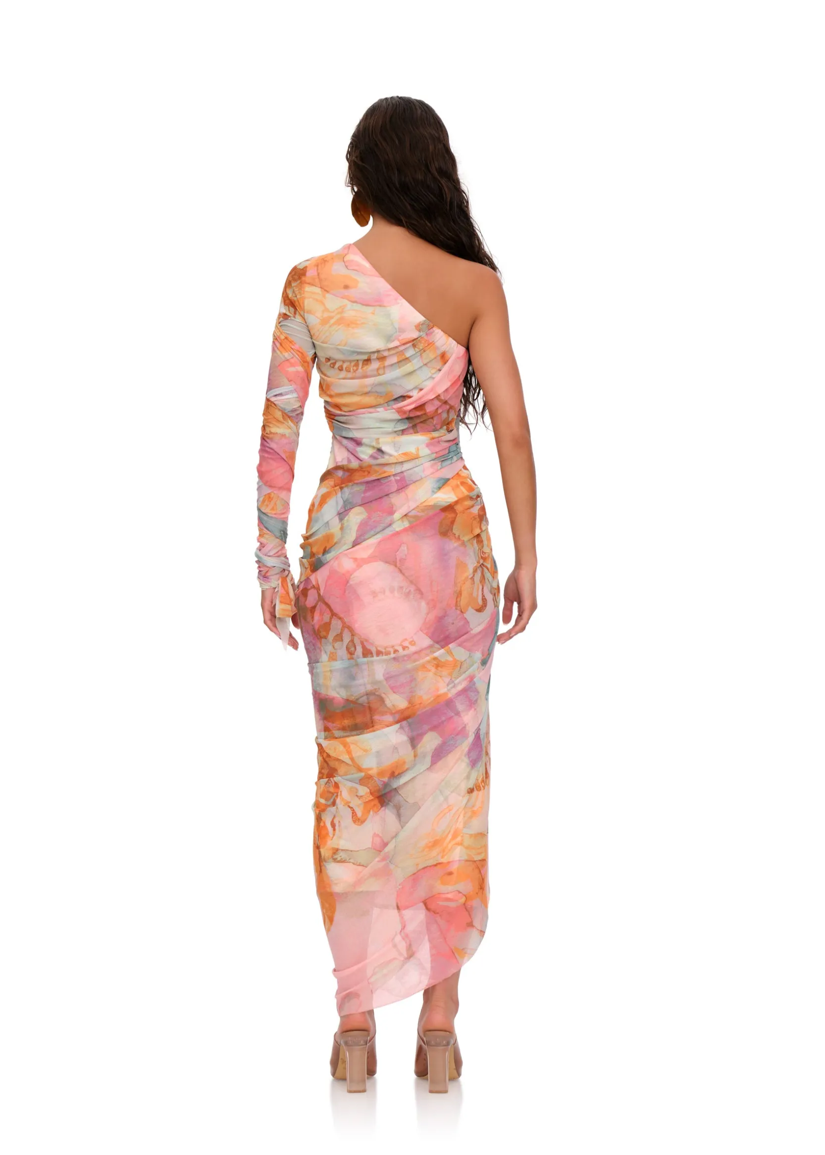 Turi Mesh Dress-Zuli<Andrea Iyamah Fashion