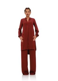 Uchi Tunic-Chocolate<Andrea Iyamah Discount