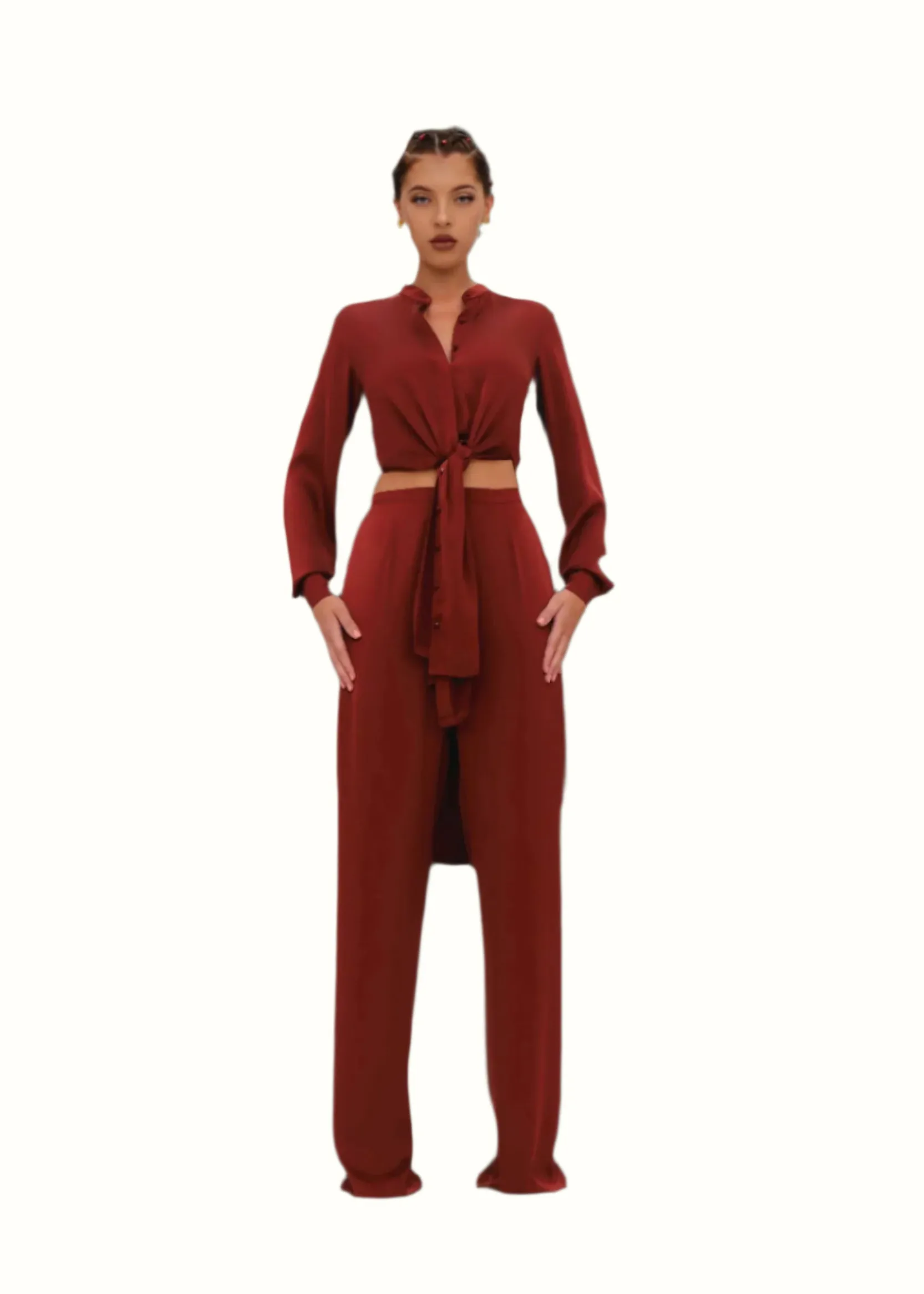 Uchi Tunic-Chocolate<Andrea Iyamah Discount