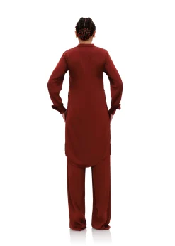 Uchi Tunic-Chocolate<Andrea Iyamah Discount