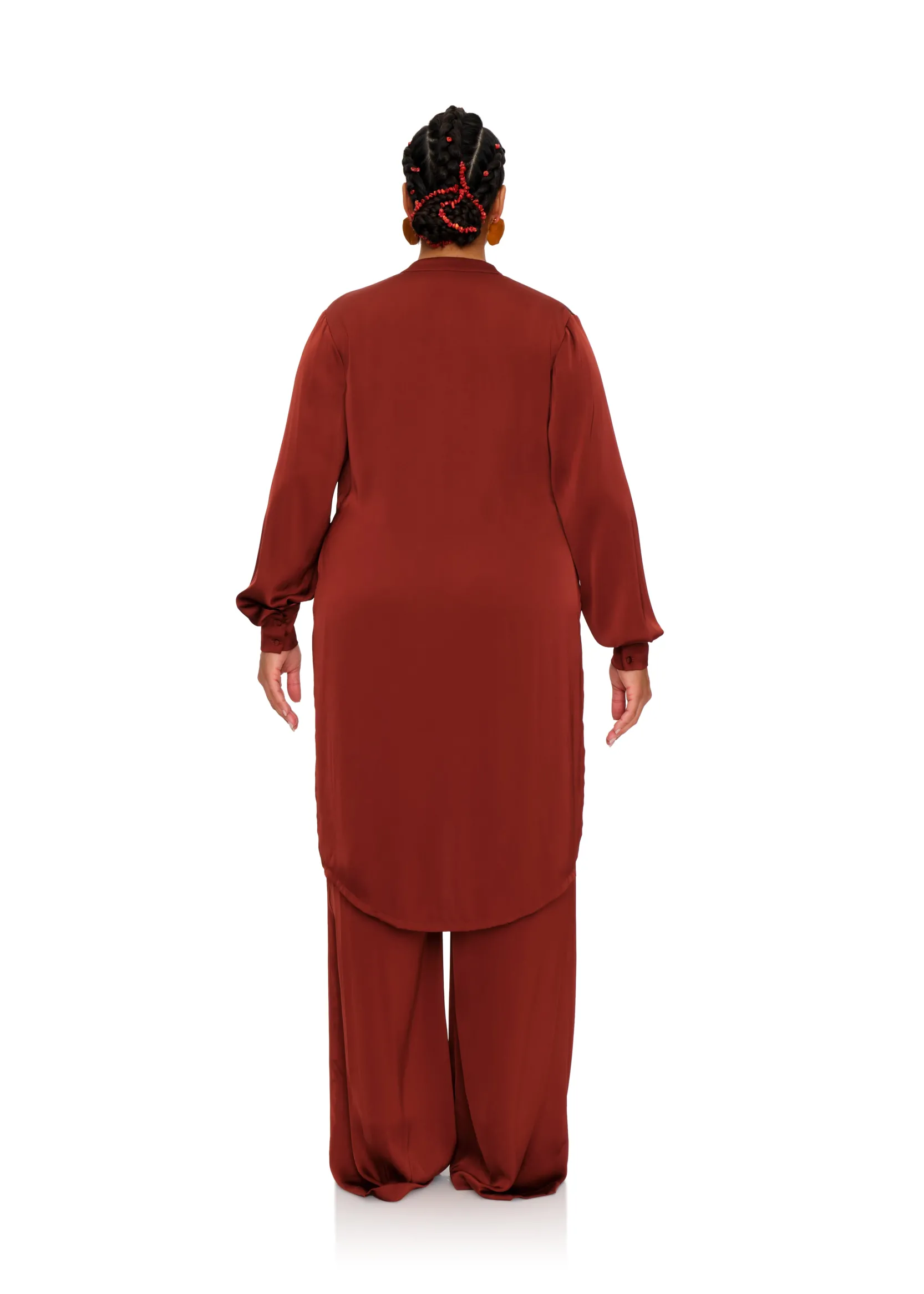 Uchi Tunic-Chocolate<Andrea Iyamah Discount