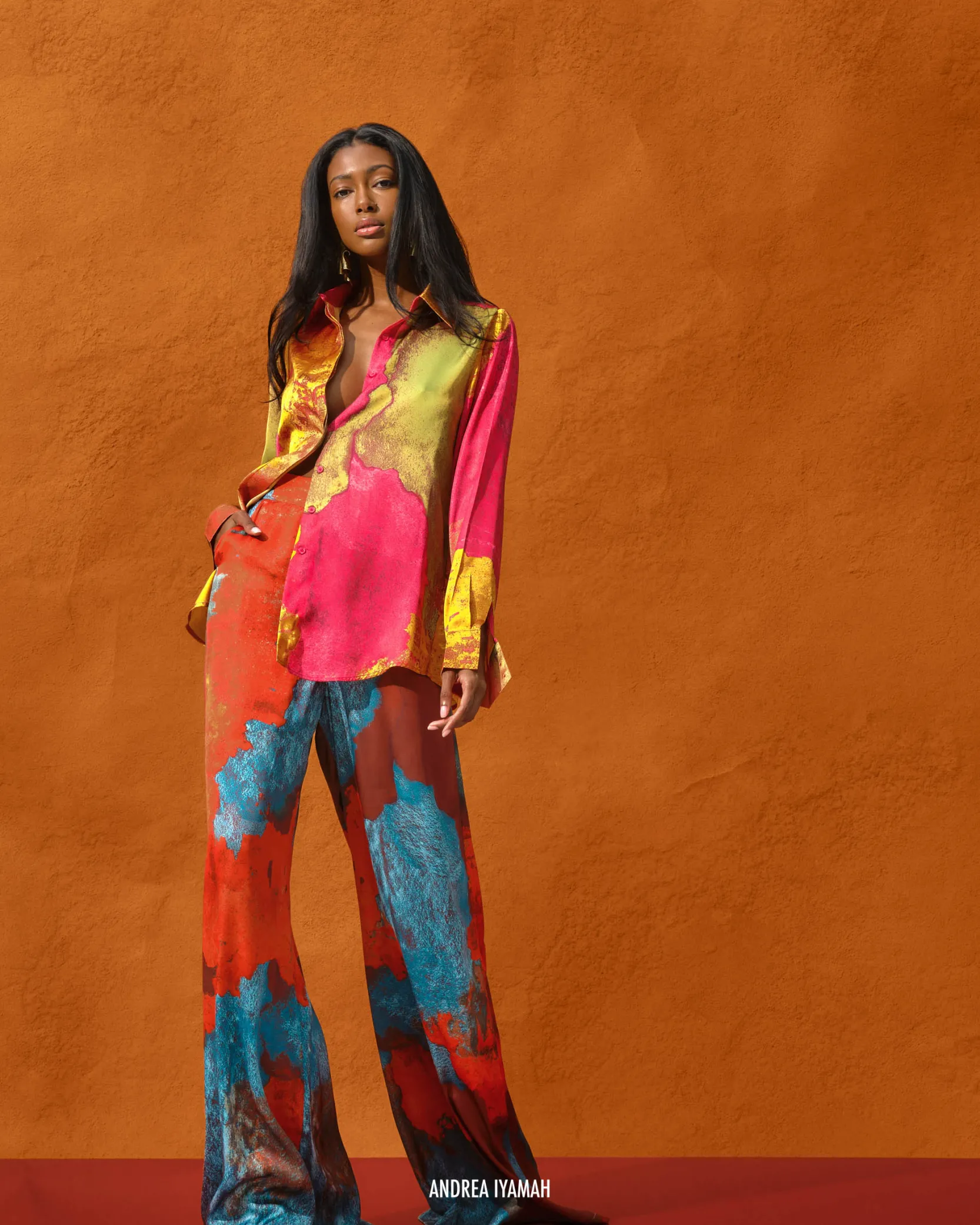 Vana Shirt-Eros Print<Andrea Iyamah Discount