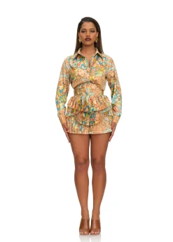 Vana Shirt-Ilia Ii Print<Andrea Iyamah Clearance