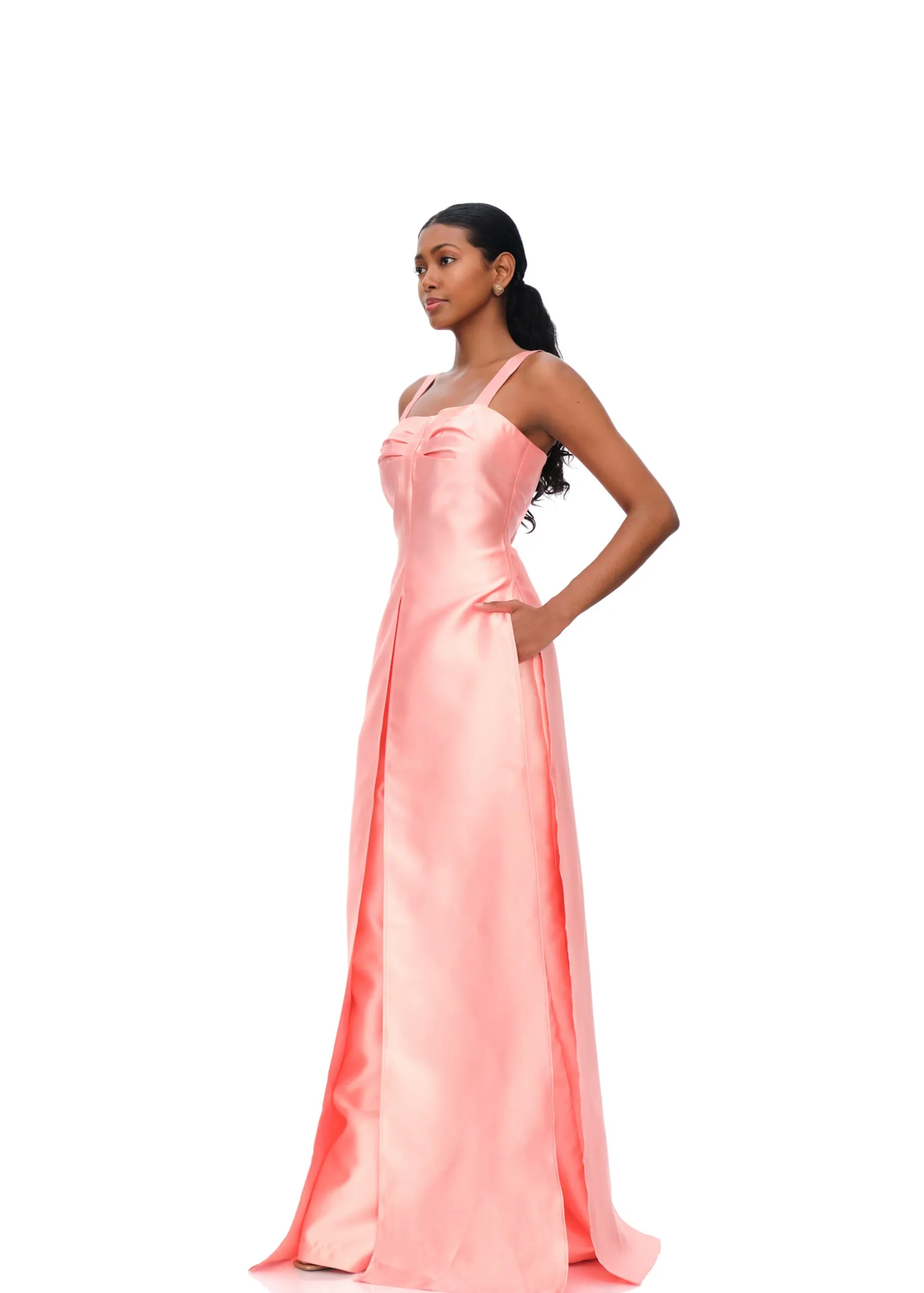 Vasi Top-Peach<Andrea Iyamah Store