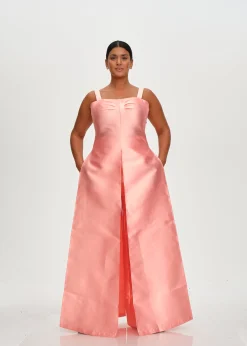 Vasi Top-Peach<Andrea Iyamah Store