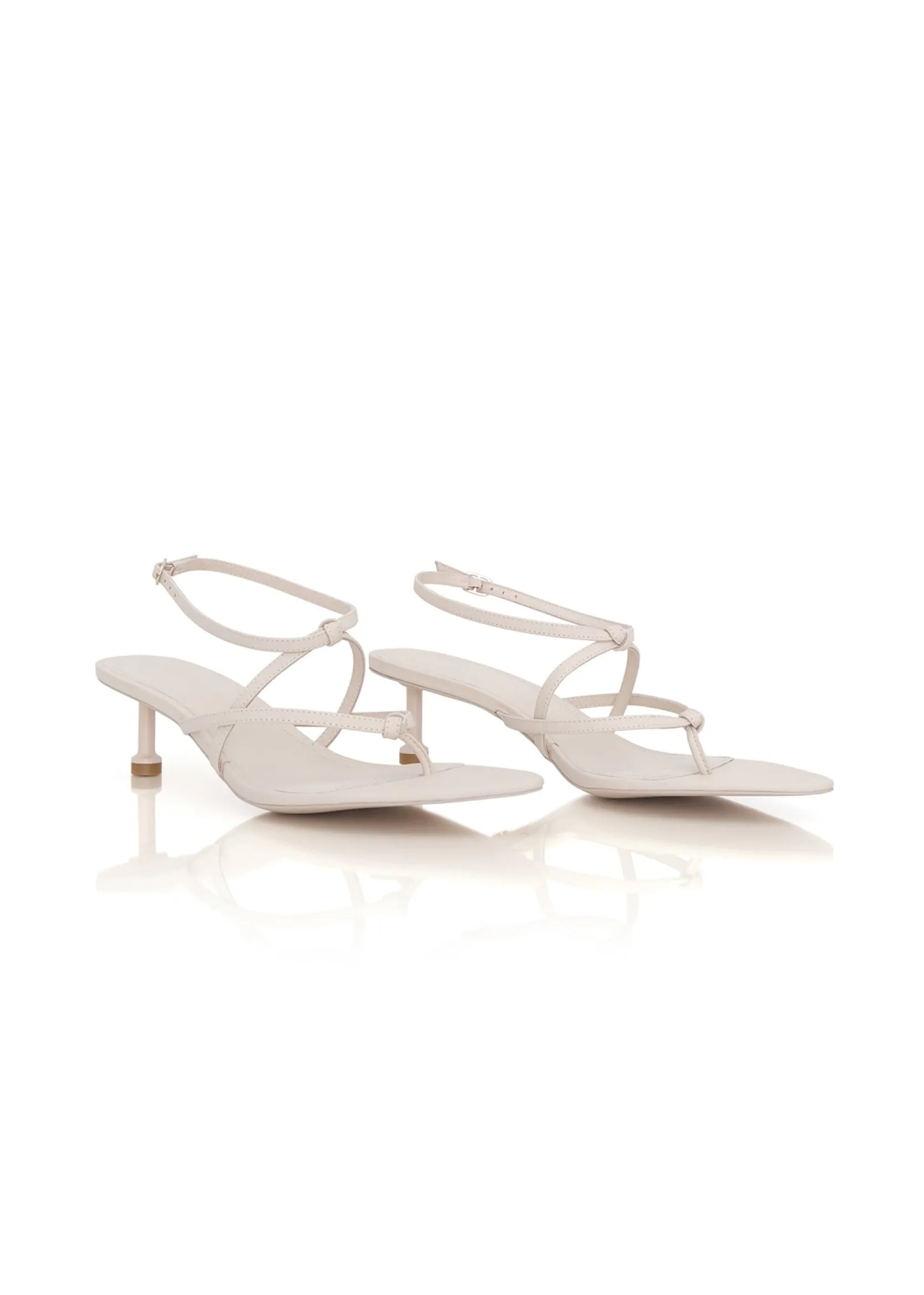 Vee Sandals-Ivory<Andrea Iyamah Cheap