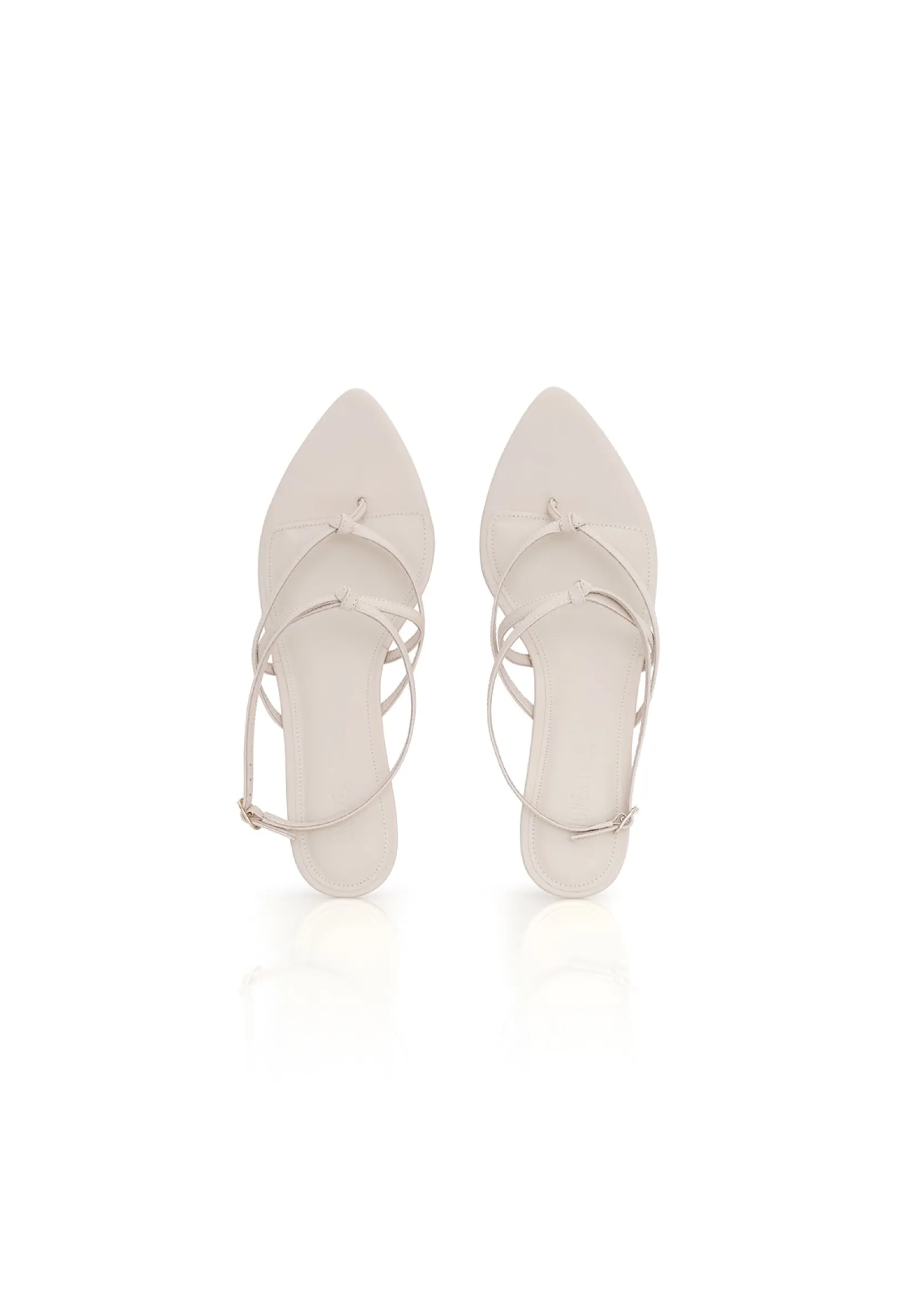 Vee Sandals-Ivory<Andrea Iyamah Cheap