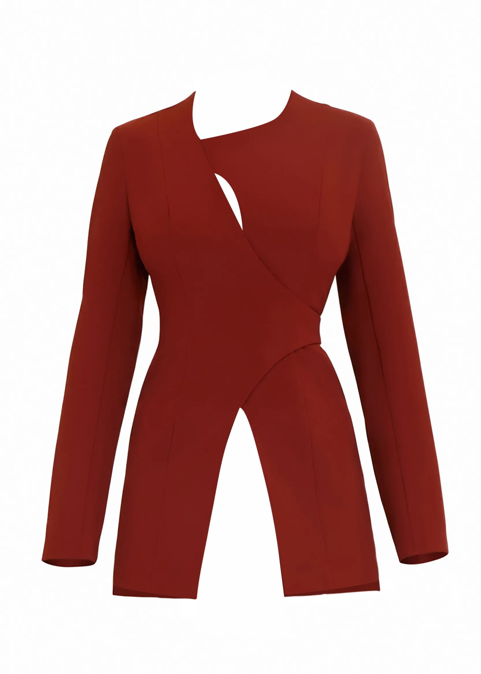 Vira Pomegranate Blazer<Andrea Iyamah Shop