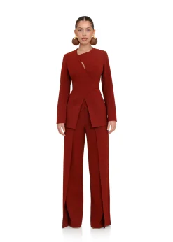 Vira Pomegranate Blazer<Andrea Iyamah Shop
